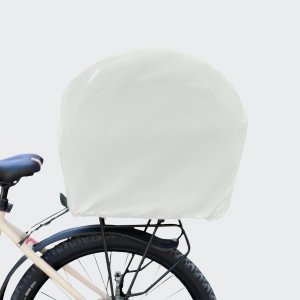 Przeciwdeszczowy pokrowiec na kosz rowerowy